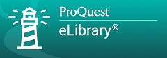 Logo for ProQuest eLibrary - Database Edition